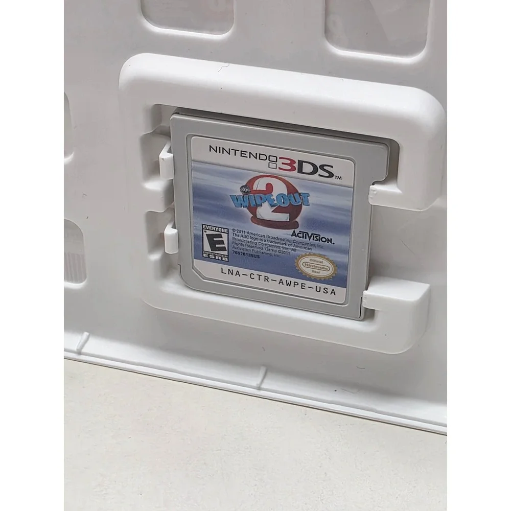 Wipeout 2 Nintendo 3DS Game Activision ABC TV Show Complete with Manual CIB
